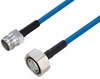 Plenum 4.3-10 Female to 7/16 DIN Male Low PIM Cable 50 cm Length Using SPP-250-LLPL Coax Using Times Microwave Parts - PE3C6233-50CM - Pasternack