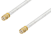 SMP Female to SMP Female Cable 12 Inch Length Using PE-SR405FL Coax, RoHS - PE36152LF-12 - Pasternack