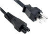 Power Cord, Nema 5-15P/iec C5, 6Ft; Connector Type A Quail Electronics - 72AC4302 - Newark, An Avnet Company