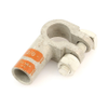 Crimpable Battery Lug 36345, Negative Post, Right Elbow, 2/0 Ga. - 36345 - Waytek, Inc.