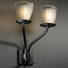 GLA-8785-56-WTFR-MBLK Sconces-Double Glass - 670995 - Capital Lighting, Inc.