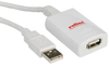 Usb Cable, 2.0 A Plug-Rcpt, 5M, Wht; Connector To Connector Roline - 43AC9951 - Newark, An Avnet Company