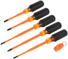 Screwdriver Set, Slim-Tip, 6Pc Rohs Compliant Klein Tools - 26AK6022 - Newark, An Avnet Company
