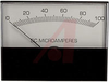 DC MICROAMMETERS, 0-100 UADC - 70009731 - Allied Electronics, Inc.