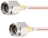 Low Loss 2.92mm Male (Plug) to 2.92mm Male (Plug) Cable 086 Coax Up To 45 GHz, 1.4 VSWR in 48 Inch, Copper Outer Conductor - FMCA2092-48 - Fairview Microwave Inc.