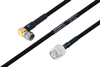 MIL-DTL-17 SMA Male Right Angle to TNC Male Cable 48 Inch Length Using M17/84-RG223 Coax - PE3M0055-48 - Pasternack