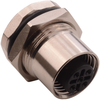 Sensor Connector, M12, Rcpt, 5Pos, Panel; Product Range Norcomp - 76Y0165 - Newark, An Avnet Company