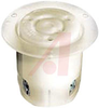 Receptacle, Flanged; 20 A; 125 VAC; L5-20R; White; UL 94 VO; Brass; Brass - 70116396 - Allied Electronics, Inc.