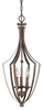9132RT Foyer/Hall Lanterns-Open Frame - 690576 - Capital Lighting, Inc.