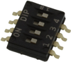 Switch, Dip, 4 Position, Spst, Top Tape Sealed; No. Of Circuits Multicomp Pro - 11N5426 - Newark, An Avnet Company