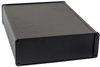Enclosure, Pcb Box, Alum, Black; Enclosure Type Hammond - 50AC1201 - Newark, An Avnet Company
