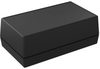 Enclosure, 2-Piece Hand Held, Abs, Black; Enclosure Type Serpac - 71AJ9215 - Newark, An Avnet Company