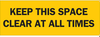 Maintenance Sign - 85722 - Brady Corporation
