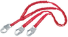 Protecta PRO-Stop Red Shock-Absorbing Lanyard - 6 ft Length - 840779-01143 - 840779-01143 - R. S. Hughes Company, Inc.