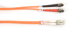 2m (6.5ft) LCST OR OM1 MM Fiber Patch Cable INDR Zip OFNR - FO625-002M-STLC - Black Box