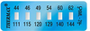 Thermax® 6 Level Mini Strip Irreversible Temperature Recording Strips -- 06STHM0ML2C01PK