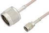 Reverse Polarity SMA Male to N Male Cable 36 Inch Length Using RG316 Coax - PE34770-36 - Pasternack