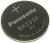 Lithium Battery, 3V, Coin Cell; Battery Voltage Panasonic Batteries - 15C6487 - Newark, An Avnet Company