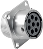 Circular Conn, Rcpt, 7Pos, Crimp; Product Range Amphenol Sine/tuchel - 23AK0190 - Newark, An Avnet Company