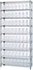 Open Wire Shelving, 9Shelves, 64Bin, Clr; Shelving Unit Type Quantum Storage - 42AC8581 - Newark, An Avnet Company