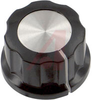 Knob; Phenolic, Brass (Bushing); 15/16 in.; 1/4 in.; 39/64 in.; 8-32 -- 70097794