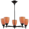 10155/5DR-SY Mid. Chandeliers-Glass Up - 638235 - Capital Lighting, Inc.
