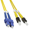 10m ST-SC Singlemode Duplex  9/125 Fiber Optic Cable (32.8ft) -- 10ST-SC10 - Image