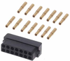 7+7 Pos. Female DIL 22 AWG Cable Conn. Kit, for Latches - M80-8891405 - Harwin Plc