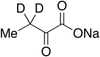 α-Ketobutyric Acid-d2 Sodium Salt -- K175304 - Image