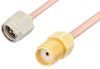 SMA Male to SMA Female Cable 60 Inch Length Using RG405 Coax, RoHS - PE3824LF-60 - Pasternack