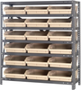 Open Shelving, 7Shelves, 18Bins, Ivory; Shelving Unit Type Quantum Storage - 44AC8767 - Newark, An Avnet Company