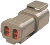 Automotive Housing, Rcpt, 4Pos, 7.5A; Product Range Deutsch Te Connectivity - 38AH5602 - Newark, An Avnet Company