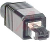 IP67 Push-Pull Shielded Plug, 4-Pole, 6.5 mm &ugrave; 8.6 mm Cable Diameter - 70070099 - Allied Electronics, Inc.