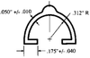 Nyla-Glide GR Profile Shapes -- 49028