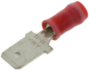 Terminal, Male Disconnect, 6.35Mm, Red; Product Range Amp - Te Connectivity - 50F707 - Newark, An Avnet Company