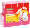3M Scotch 845-VP Book Tape Specialty Application Tape - 1 1/2 (2 Rolls) in, 2 (4 Rolls) in, 3 (2 Rolls) in Width x 15 (2 Rolls, 4 Rolls, 2 Rolls) yd Length - 94633 - 051131-94633 - R. S. Hughes Company, Inc.