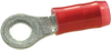 Terminal, Ring Tongue, #6, Crimp, Red; Stud Size - Metric Amp - Te Connectivity - 29C2208 - Newark, An Avnet Company
