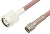 Reverse Polarity SMA Male to TNC Male Cable 48 Inch Length Using RG142 Coax, RoHS - PE35216LF-48 - Pasternack
