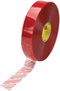 Tape, 48Mm X 100M, Transparent, Red, Pp; Adhesive Type 3M - 65X4743 - Newark, An Avnet Company