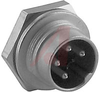 connector,circular din,male panel recept,front mt,4iec silver-pltd solder cont - 70013395 - Allied Electronics, Inc.