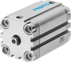 Compact air cylinder - ADVULQ-80-80-P-A - Festo Corporation