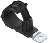 Ratchet P-Clamp, Pa66/st, 51Mm, Black; Cable Clamp / Clip Type Hellermanntyton - 17AC5849 - Newark, An Avnet Company