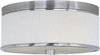 E95102-102SN Flush Mounts-Drum Shades - 666975 - Capital Lighting, Inc.