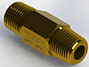 Fixed Flow Controls - Ball Type NPT Nipple -- ELF-10-0-BR - Image