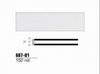 3M Scotchcal 68701 White Striping Automotive Tape - 1/4 in Width x 150 ft Length - 2 mil Thick - 051141-68701 - R. S. Hughes Company, Inc.