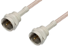 75 Ohm F Male to 75 Ohm F Male Cable 60 Inch Length Using 75 Ohm RG179 Coax, RoHS - PE36137LF-60 - Pasternack