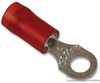 Terminal, Ring Tongue, #6, Crimp, Red; Stud Size - Metric Abb - Thomas & Betts - 65F720 - Newark, An Avnet Company