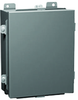 N4 J Box, Lift Off Cover W/panel,6X6X4, Steel, Gray; Enclosure Type Hammond - 24B6024 - Newark, An Avnet Company