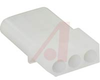 Connector, Shell; 250 VAC; 13 A (Max.);3; Receptacle; Nylon; Natural; In-Line - 70087465 - Allied Electronics, Inc.