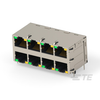 Modular/Ethernet Connector (RJ45) Jacks With Magnetics - 17-2496684-2-ND - DigiKey